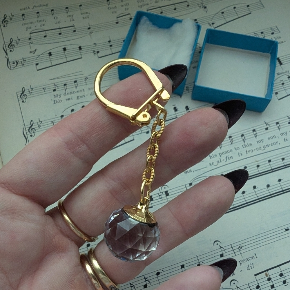 Blue Bahamas Souvenir Crystal Keychain - Picture 7 of 7